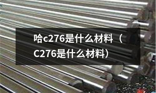 哈c276是什么材料(C276是什么材料)