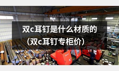 雙c耳釘是什么材質的(雙c耳釘專柜價)
