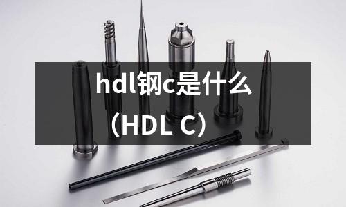 hdl鋼c是什么(HDL C)