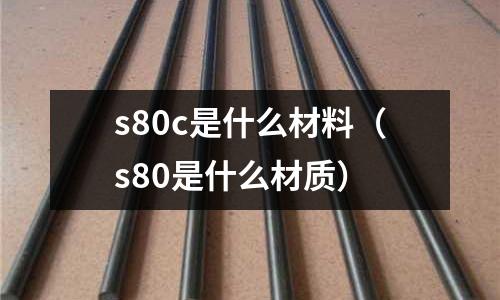 s80c是什么材料（s80是什么材質）