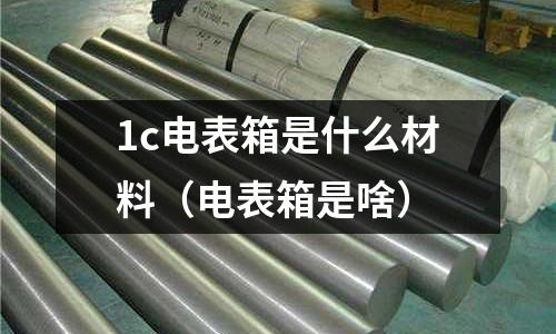 1c電表箱是什么材料（電表箱是啥）