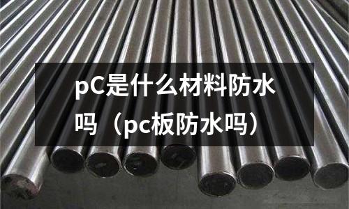 pC是什么材料防水嗎(pc板防水嗎)