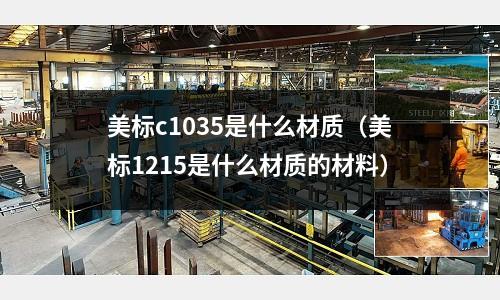 美標c1035是什么材質（美標1215是什么材質的材料）