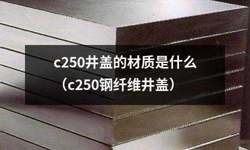 c250井蓋的材質(zhì)是什么(c250鋼纖維井蓋)