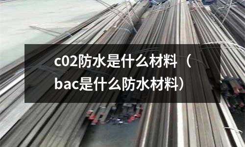 c02防水是什么材料(bac是什么防水材料)