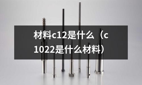 材料c12是什么(c1022是什么材料)