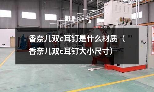 香奈兒雙c耳釘是什么材質(香奈兒雙c耳釘大小尺寸)