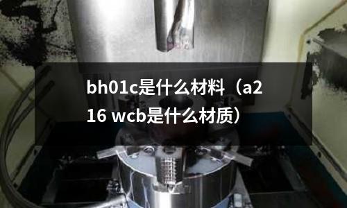 bh01c是什么材料（a216 wcb是什么材質）