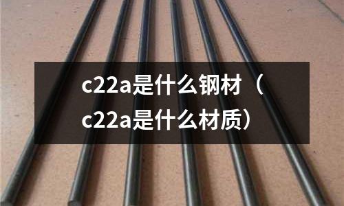 c22a是什么鋼材(c22a是什么材質)