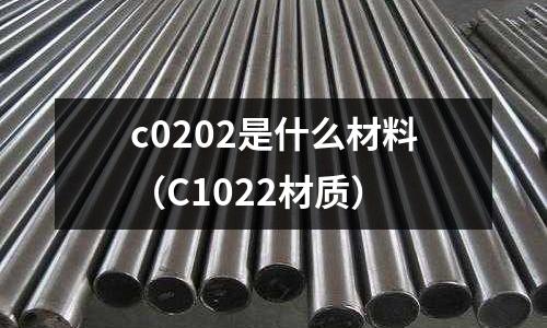 c0202是什么材料(C1022材質)