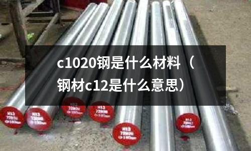 c1020鋼是什么材料(鋼材c12是什么意思)