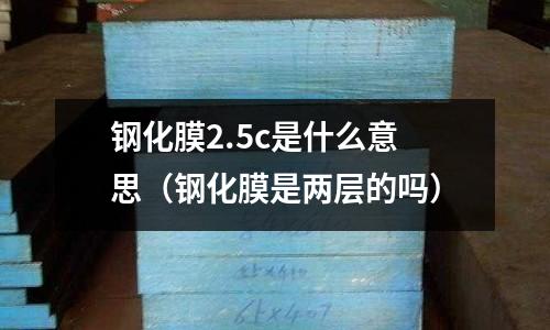 鋼化膜2.5c是什么意思(鋼化膜是兩層的嗎)