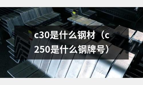 c30是什么鋼材(c250是什么鋼牌號)