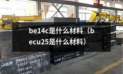 be14c是什么材料(becu25是什么材料)