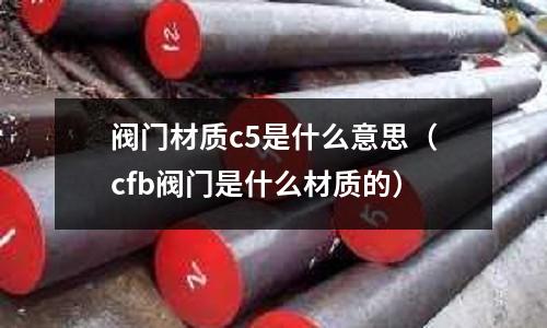 閥門材質c5是什么意思(cfb閥門是什么材質的)