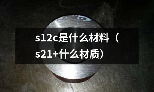 s12c是什么材料（s21+什么材質(zhì)）