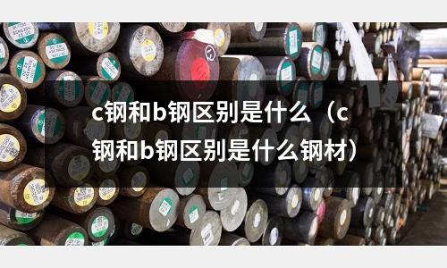 c鋼和b鋼區別是什么(c鋼和b鋼區別是什么鋼材)