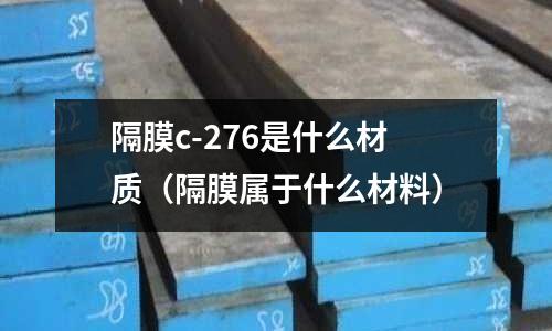 隔膜c-276是什么材質(隔膜屬于什么材料)