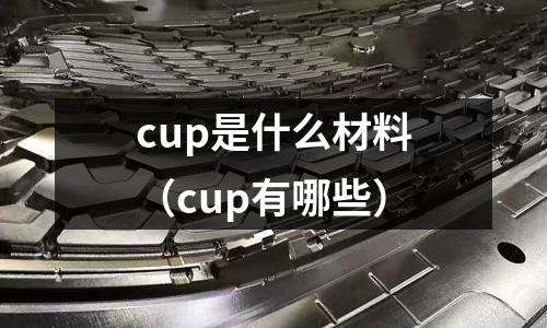 cup是什么材料(cup有哪些)