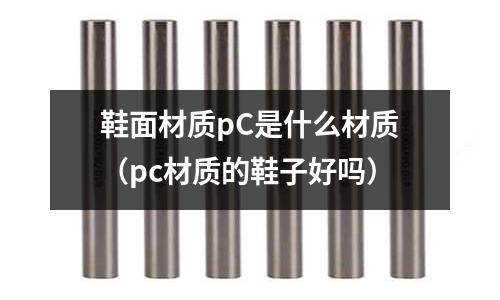 鞋面材質pC是什么材質（pc材質的鞋子好嗎）