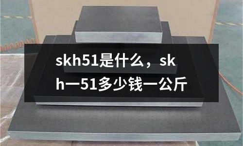 skh51是什么，skh一51多少錢一公斤