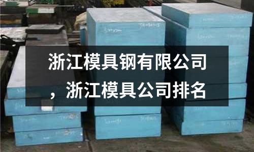 浙江模具鋼有限公司，浙江模具公司排名