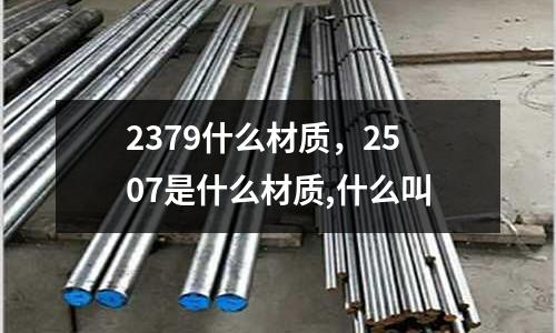 2379什么材質,2507是什么材質,什么叫