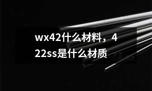 wx42什么材料，422ss是什么材質