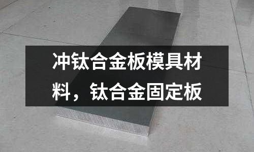 沖鈦合金板模具材料,鈦合金固定板