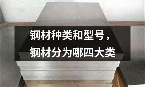 鋼材種類和型號，鋼材分為哪四大類