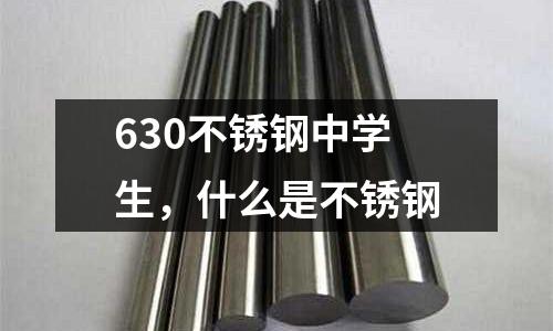 630不銹鋼中學生,什么是不銹鋼