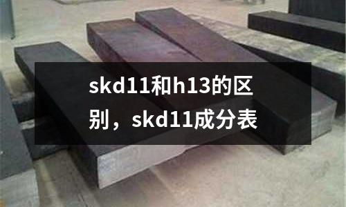skd11和h13的區(qū)別，skd11成分表