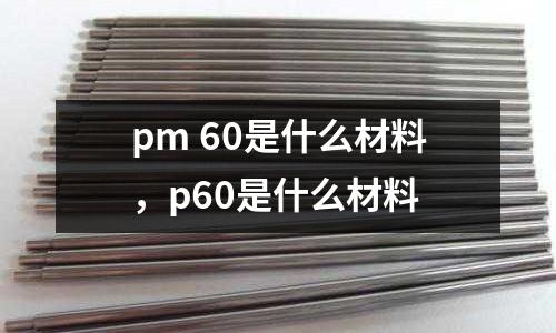 pm 60是什么材料,p60是什么材料
