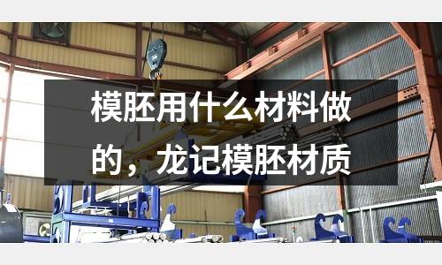 模胚用什么材料做的，龍記模胚材質(zhì)