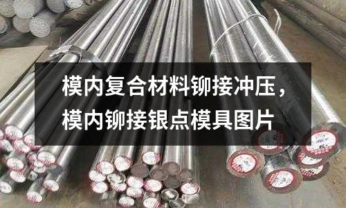 模內復合材料鉚接沖壓，模內鉚接銀點模具圖片