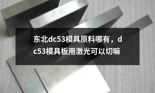 東北dc53模具原料哪有，dc53模具板用激光可以切嘛
