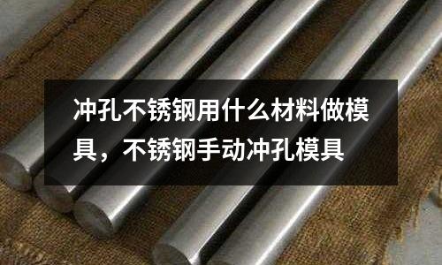 沖孔不銹鋼用什么材料做模具，不銹鋼手動沖孔模具