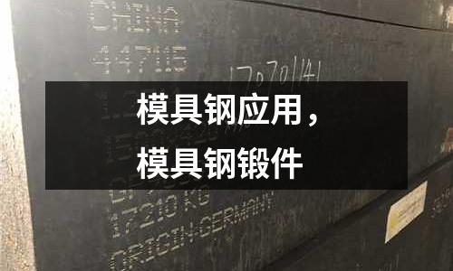 模具鋼應(yīng)用，模具鋼鍛件