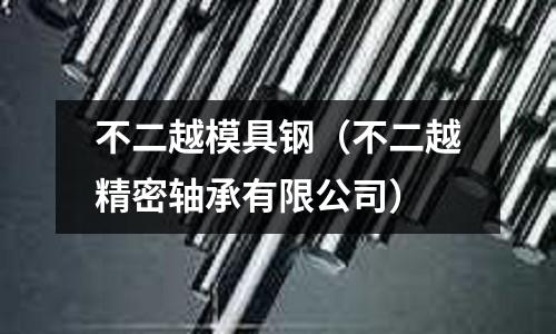 不二越模具鋼（不二越精密軸承有限公司）
