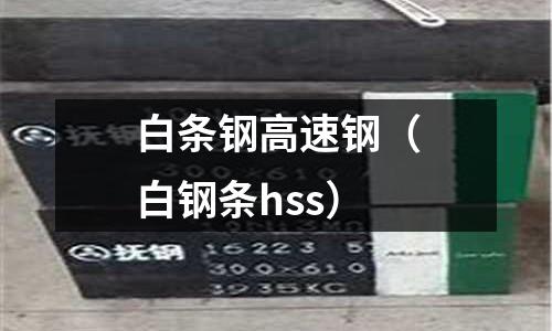 白條鋼高速鋼（白鋼條hss）