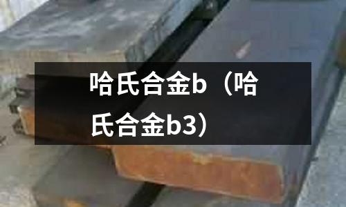 哈氏合金b（哈氏合金b3）
