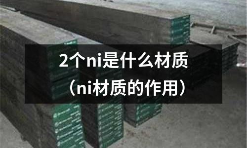 2個ni是什么材質（ni材質的作用）