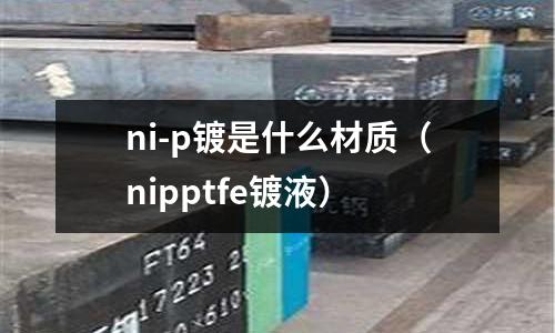 ni-p鍍是什么材質(zhì)（nipptfe鍍液）