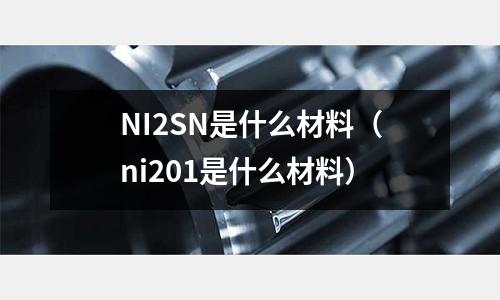 NI2SN是什么材料（ni201是什么材料）