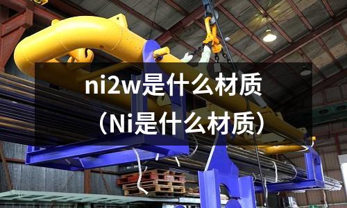ni2w是什么材質（Ni是什么材質）