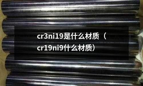 cr3ni19是什么材質（cr19ni9什么材質）
