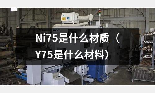 Ni75是什么材質（Y75是什么材料）
