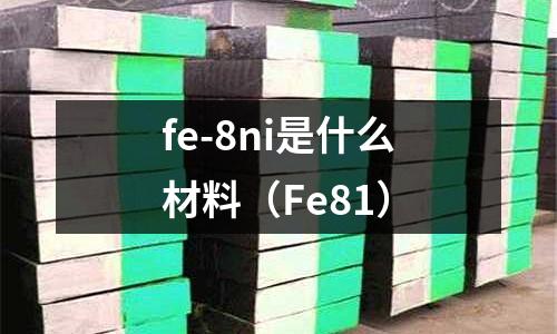 fe-8ni是什么材料（Fe81）