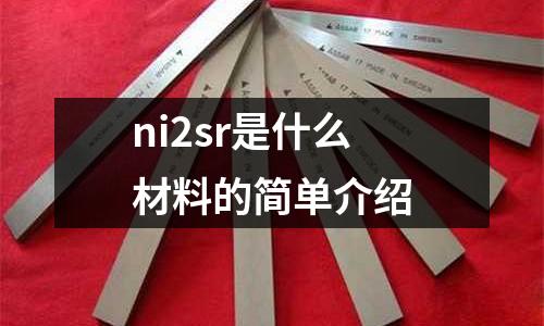 ni2sr是什么材料的簡單介紹