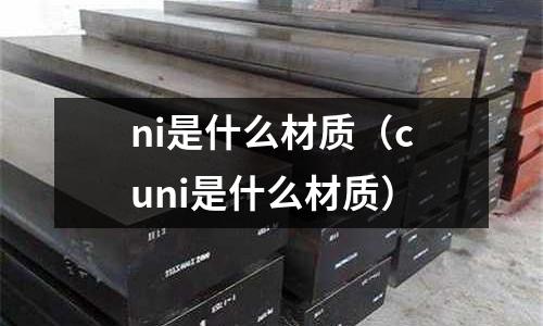 ni是什么材質（cuni是什么材質）